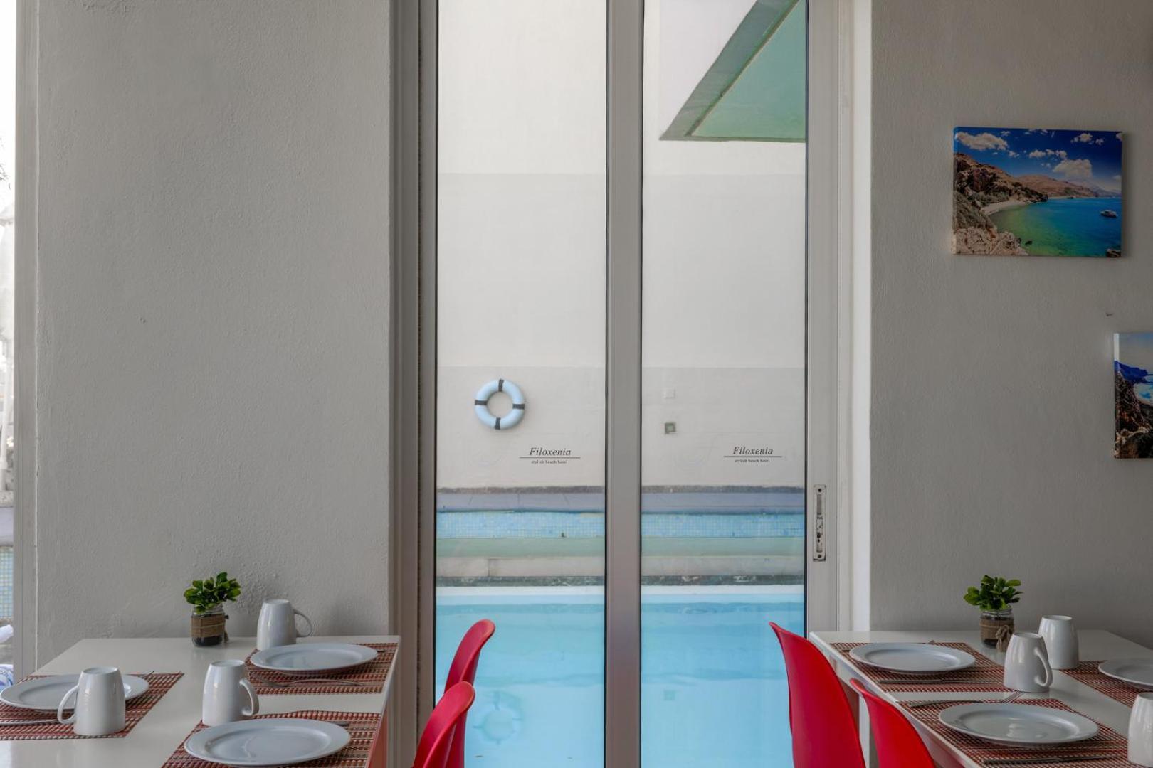 Filoxenia Beach Hotel Rethymno  Екстер'єр фото