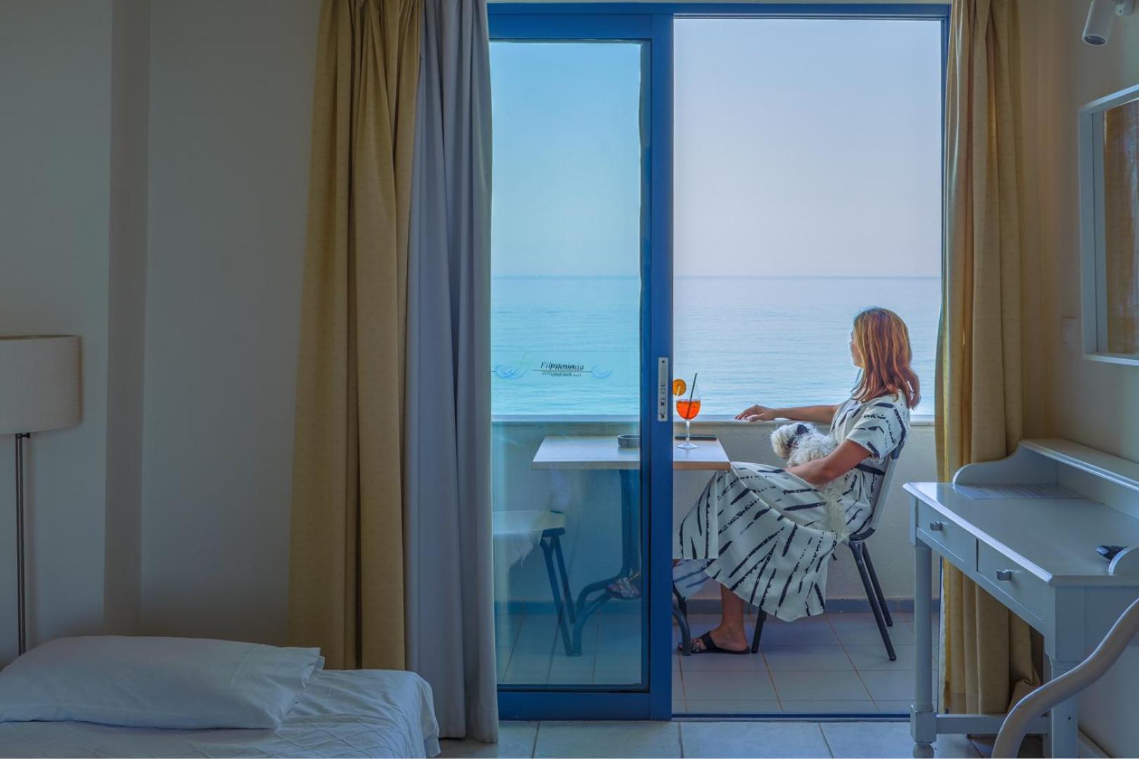 Filoxenia Beach Hotel Rethymno  Екстер'єр фото