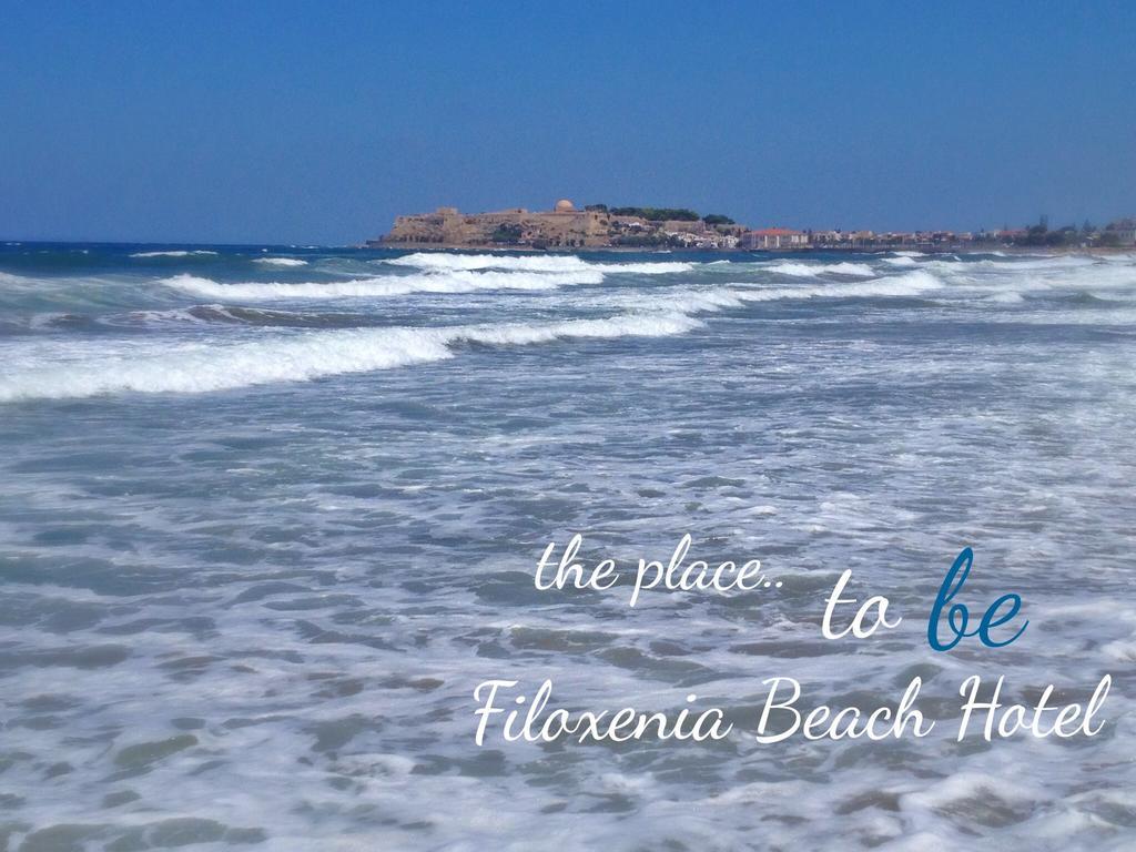 Filoxenia Beach Hotel Rethymno  Екстер'єр фото