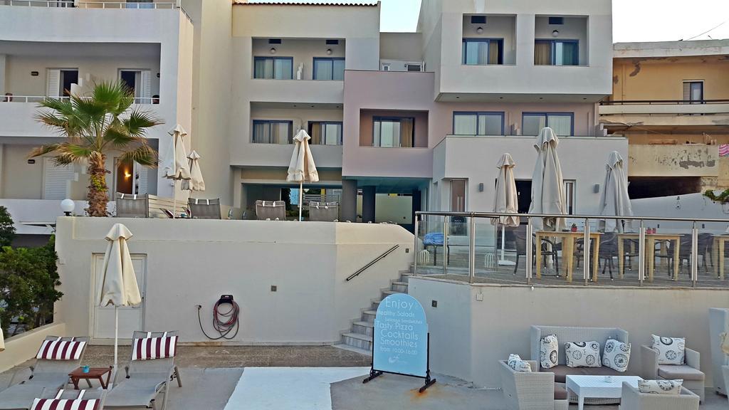 Filoxenia Beach Hotel Rethymno  Екстер'єр фото